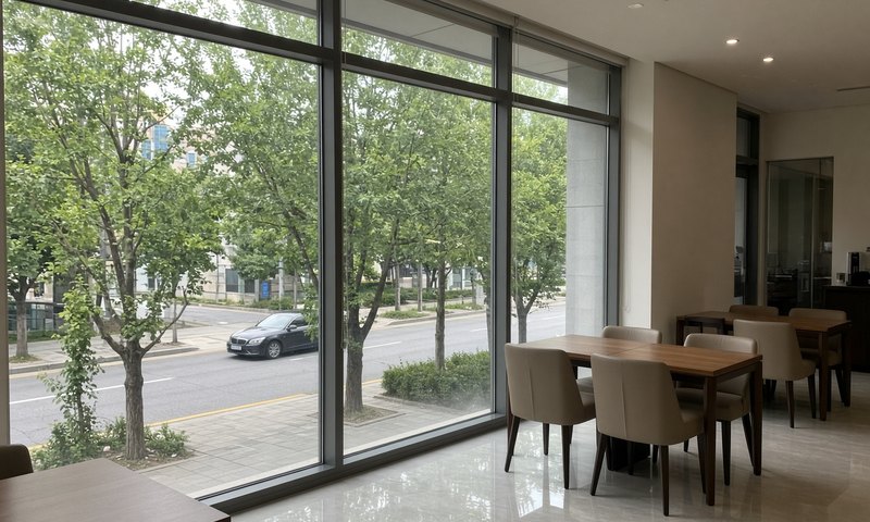 유리창 청소