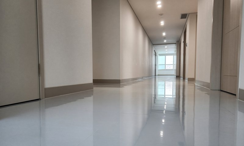 바닥 왁스코팅